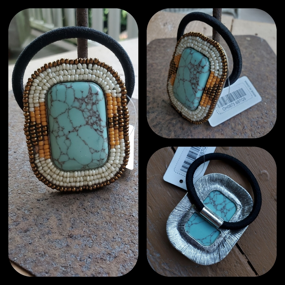 South Western Turquoise hair band - Picture 4 of 12